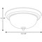 Progress Lighting Two-Light Dome Glass 13-1/4" Close-to-Ceiling P3925-20 - alternate 3